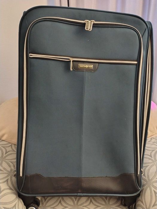 Чемодан размер XL Samsonite текстиль. Срочно