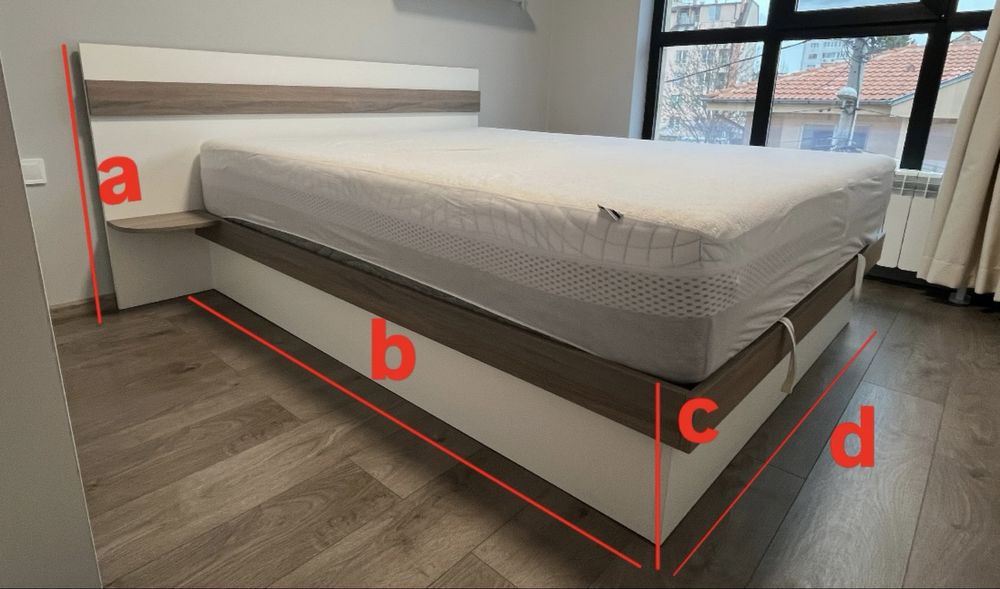 Спалня с повдигащ механизъм