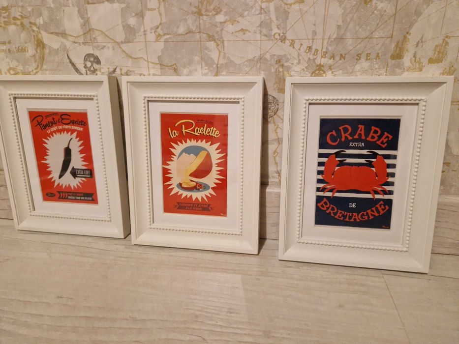 Tablouri UNICAT bucatarie (3 la set)