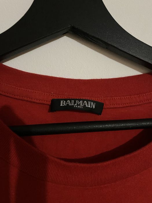 Tricou Balmain Rosu