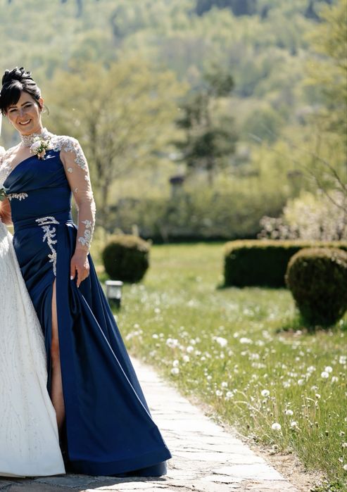 Rochie de ocazie bleumarin