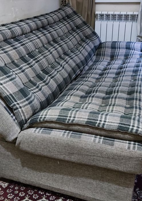 Деван мебель серый