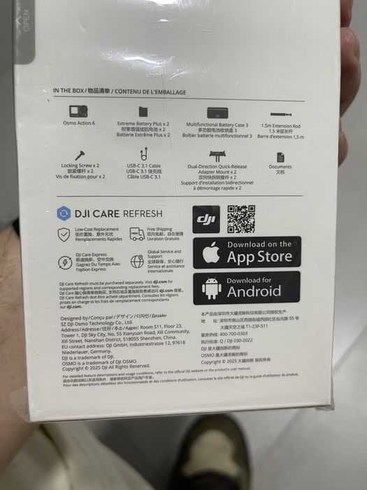 Camera de actiune DJI Osmo Action 6 Enhanced Combo