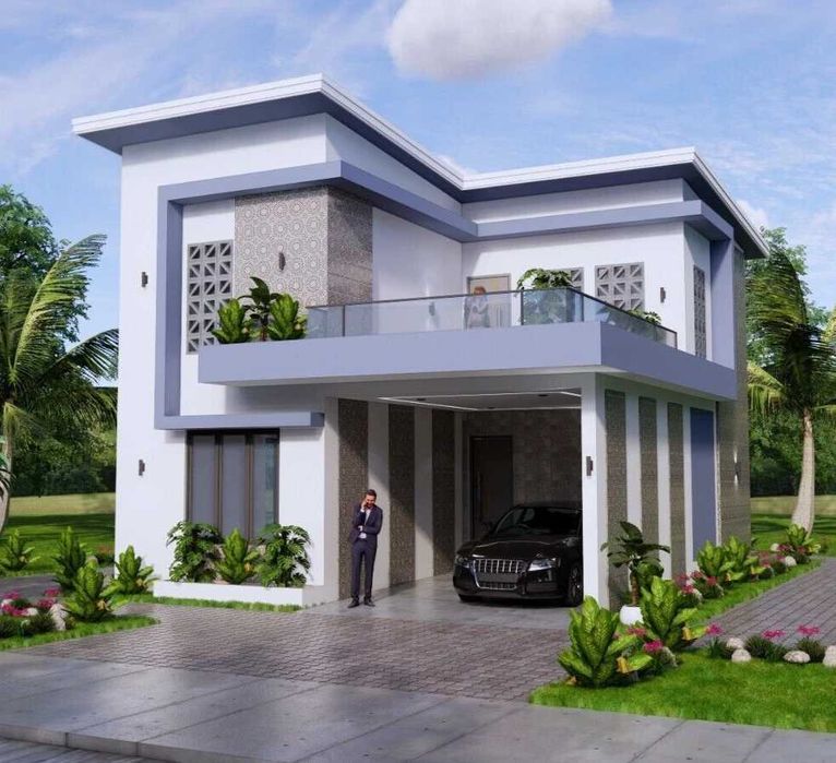 НА ИЗПЛАЩАНЕ - Двуетажна сглобяема къща с 3 спални, 160 кв. м