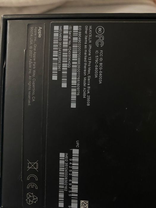 iphone 13 pro max 256gb