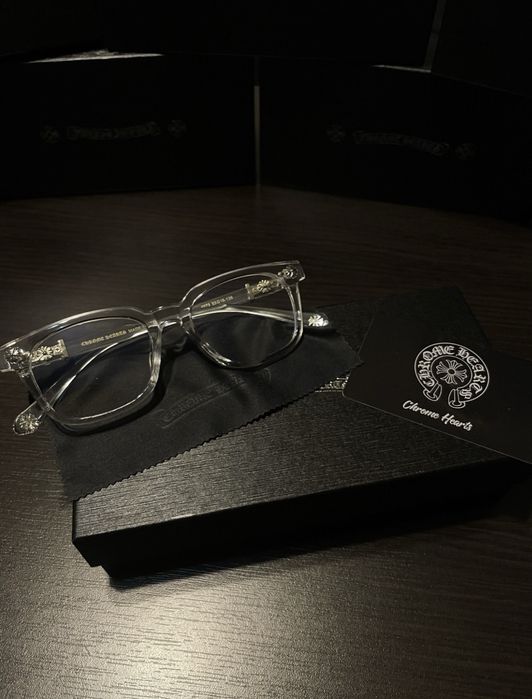 Ochelari Chrome Hearts Transparenti Clear
