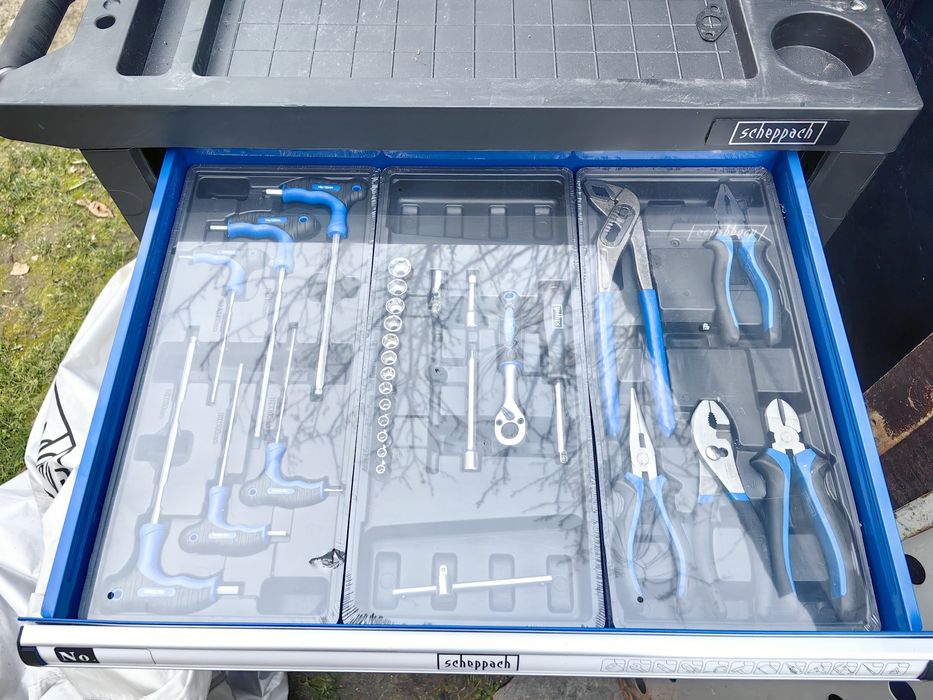 Чисто нова Количка за инструменти Scheppach TW1150 /  цена в лева