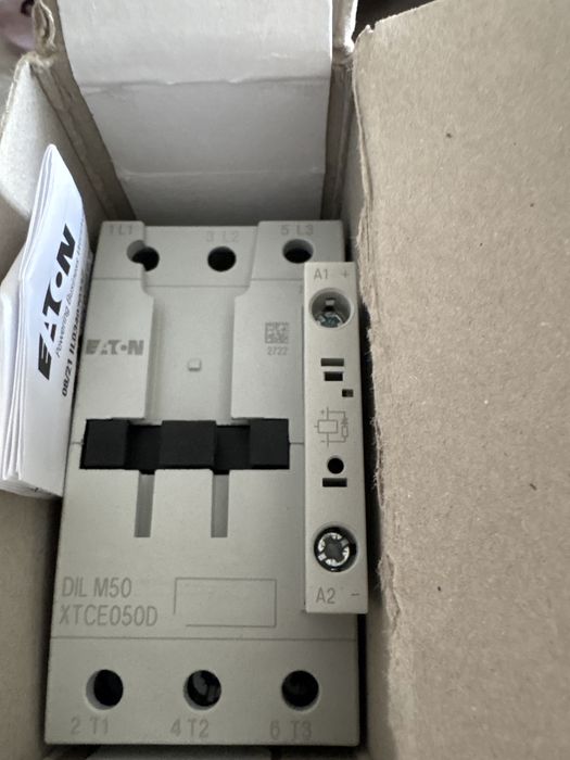 Contactor Eaton DILM50 24-27v DC