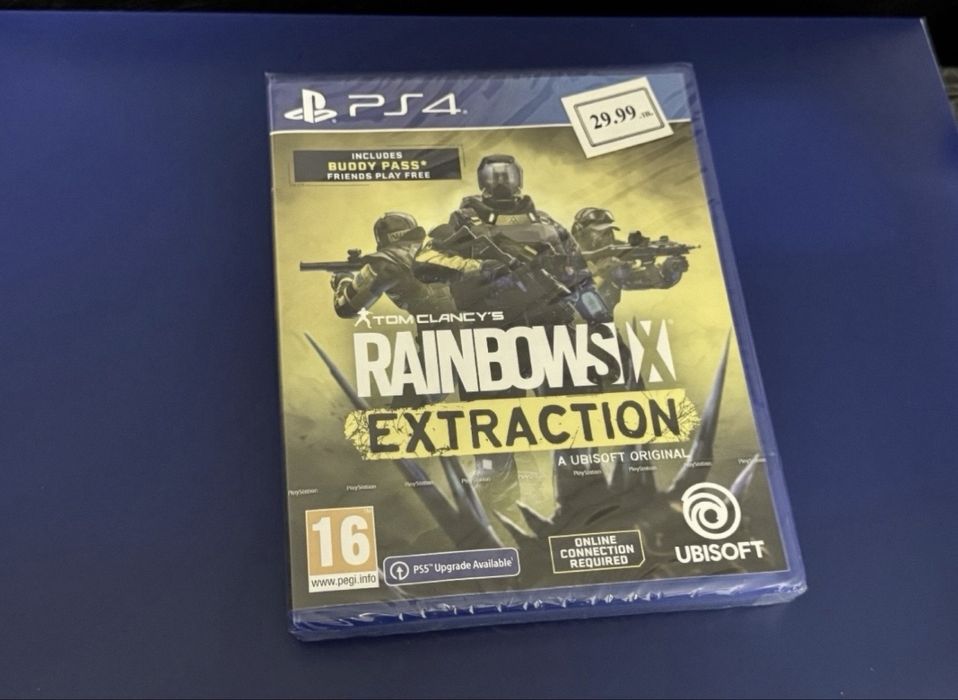 PS4 ЗАПЕЧАТАНА ИГРА Rainbow Six: Extraction PS 4 5 Play station игра