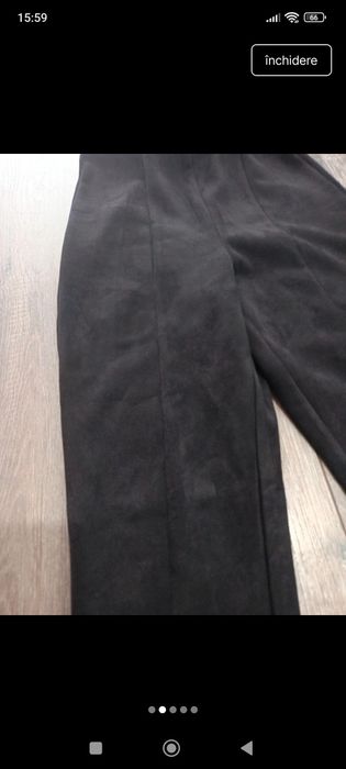 Pantaloni cu talie inalta S