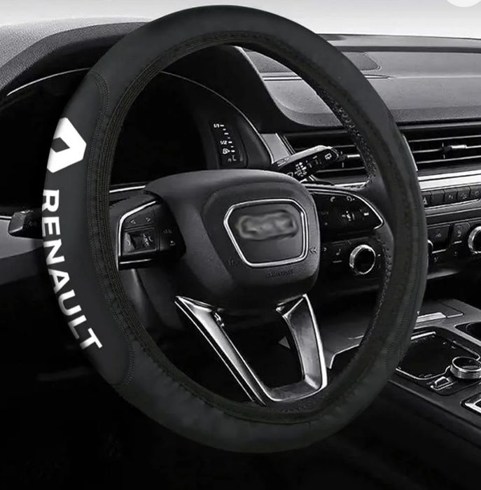 кожен калъф за автом.волан за Renault Captur, Koleos, Espace, Fluence