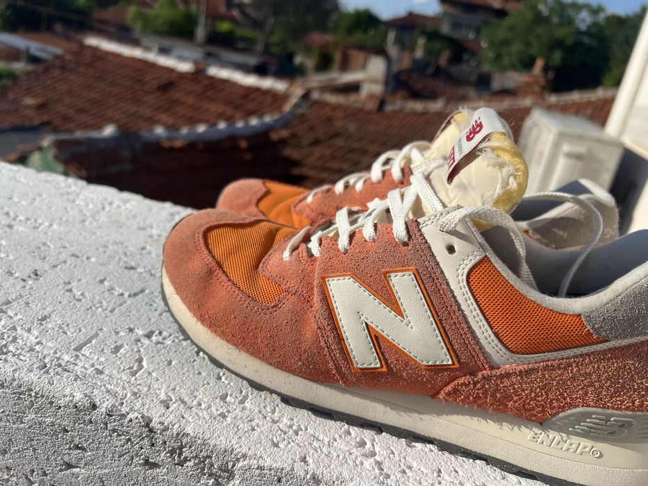 New Balance 574 Orange 44.5