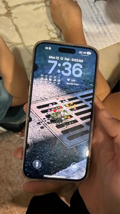 Iphone 15 pro max 80% 256 серый
