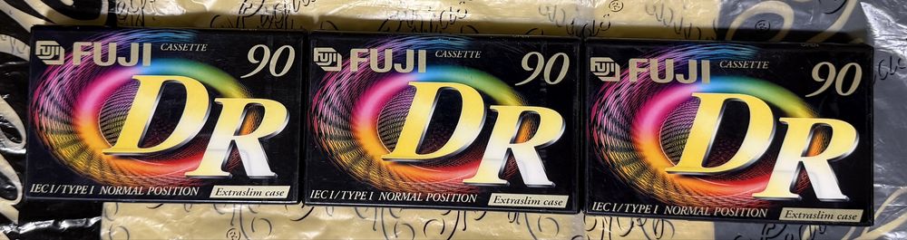 Аудио касети - празни - Fuji DR 90 - НОВИ