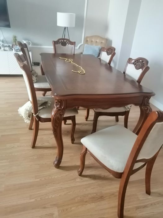 Стол гостиный и стулья: 190 000 тг. - Мебель для гостиной Астана на Olx