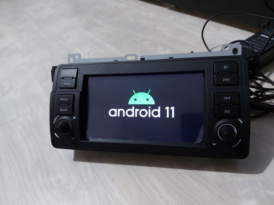 Navigatie Android BMW e46 Waze YouTube GPS BT USB casetofon