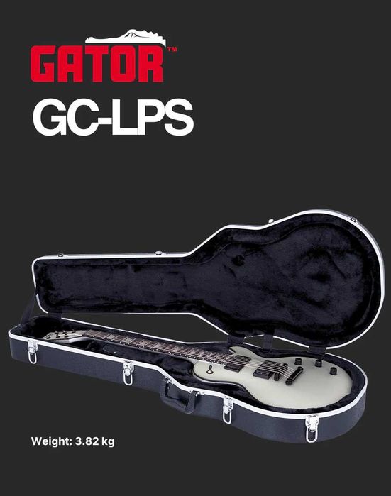 Carcasă toc cutie hard case chitara Gator GC-LPS ABS