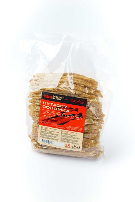 Таранка соломка с перцем