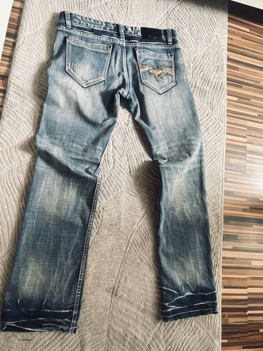 Nirvana Blugi Washed Effect ( nu maison margiela future number nine rick owens semantic design hysteric glamour kmrii dior luster balenciaga arena)