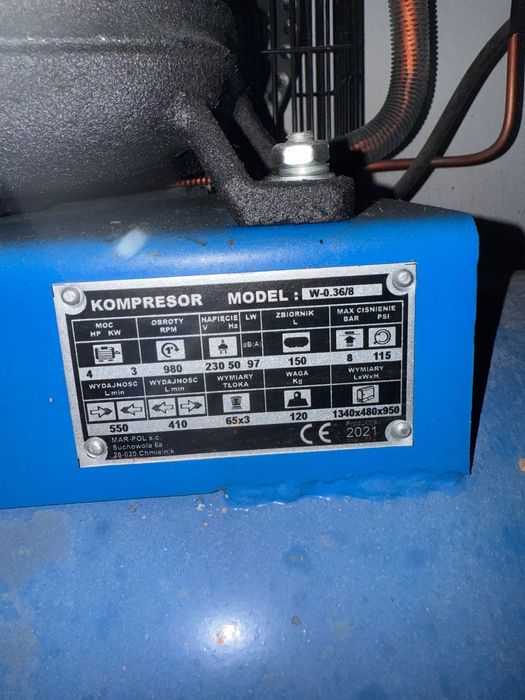 Compresor aer comprimat Ripper 150 litri