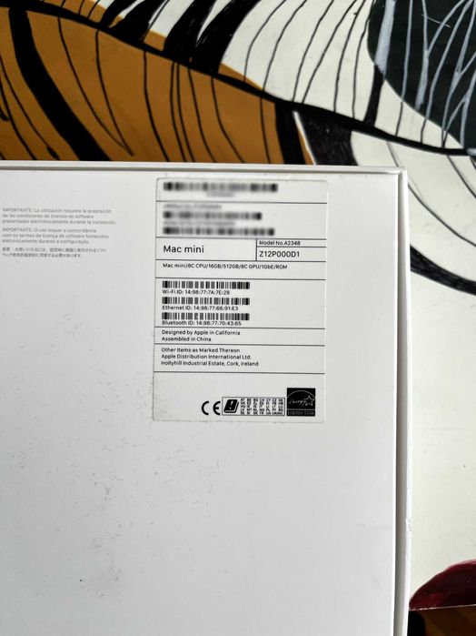 Apple Mac Mini M1 | 16GB RAM | 512GB SSD | Перфектно състояние