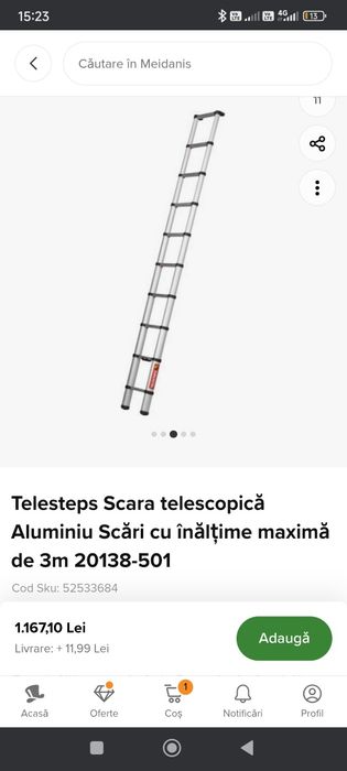 scara telescopica profesionala