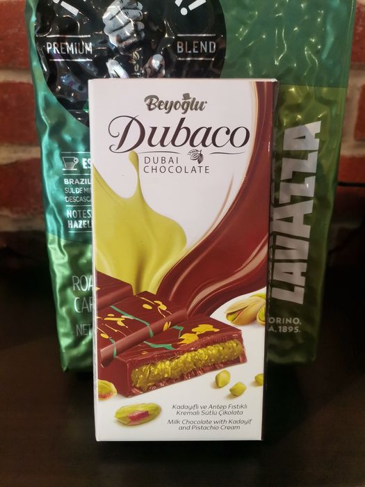 Дубайски шоколад Дубайски бонбони Costa coffee Professional use Lavazza Expert LAVAZZA BIO TIERRA BRASILE