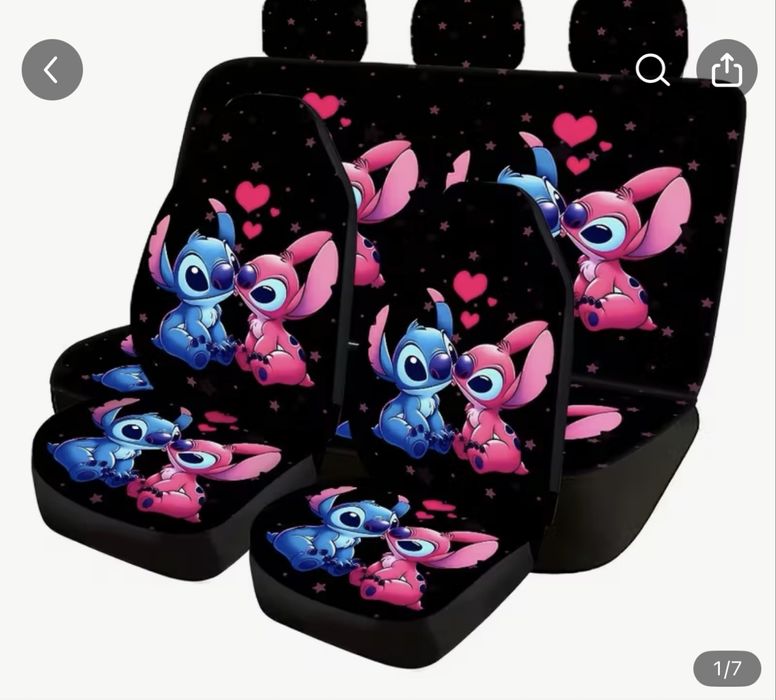 Калъфи за седалки Стич