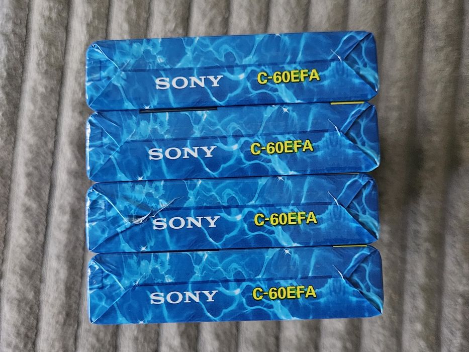 4 Casete Audio Sony EF60 Japan