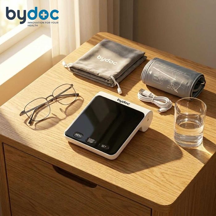 Смарт BYDOC апарат за кръвно налягане с маншет 22-42 см