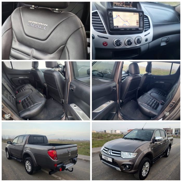 Mitsubishi L200 BARBARIAN BLACK 4x4 REDUCTOR / 2014 / Navi / Piele