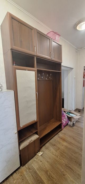 Прихожая с зеркалом и антпесолями