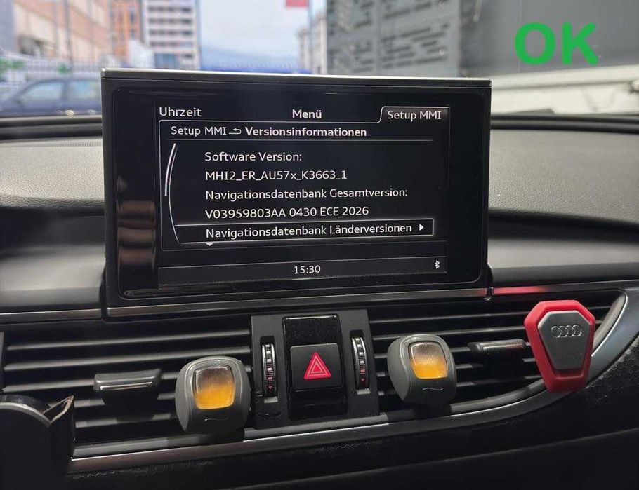 Apple Carplay Android Auto MMI MIB2 Audi A6 C7 A7 facelift (2015–2018)