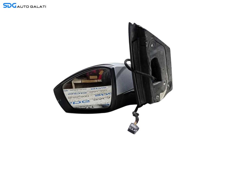Oglinda Electrica Stanga Volkswagen Polo 6R 2009 - 2017 Culoare LA7W Cod 6R2857501BFA7W [LR0913]