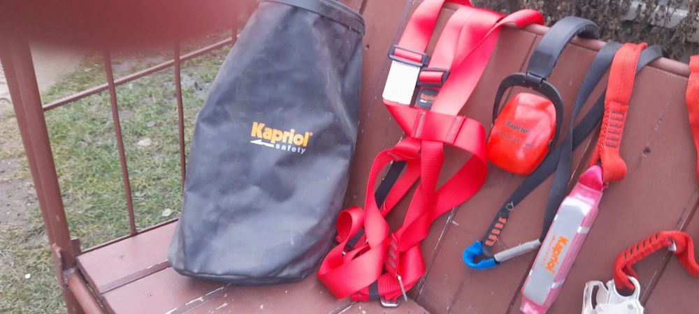 Set complet muncă la înălțime / alpinism utilitar