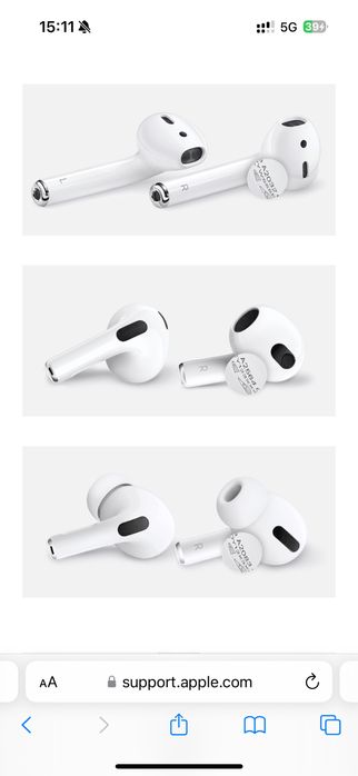 Airpods 1/2/3/4 pro 1/2/3