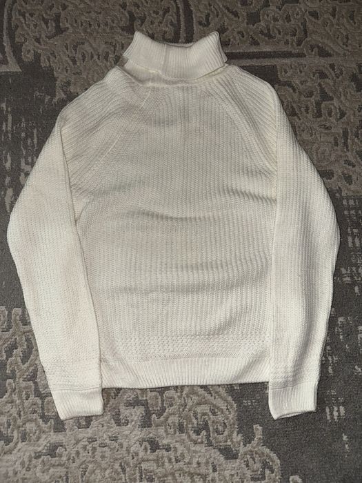 Водолазка белая мягкая