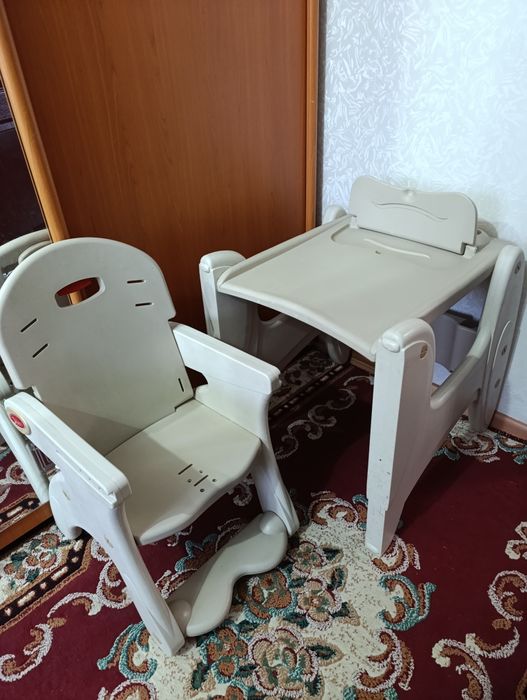 Детский трансформер столик со стульчиком