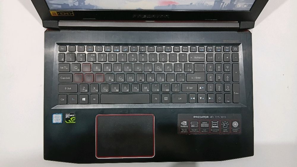 Acer Predator Helios 300, цена 100к окончательное