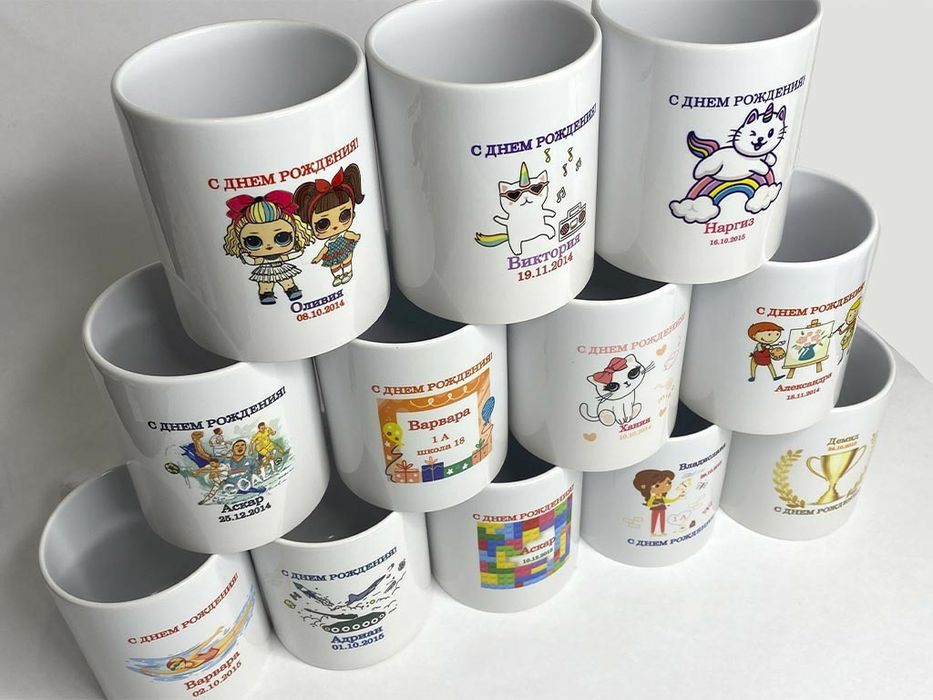 Фото печать на кружки