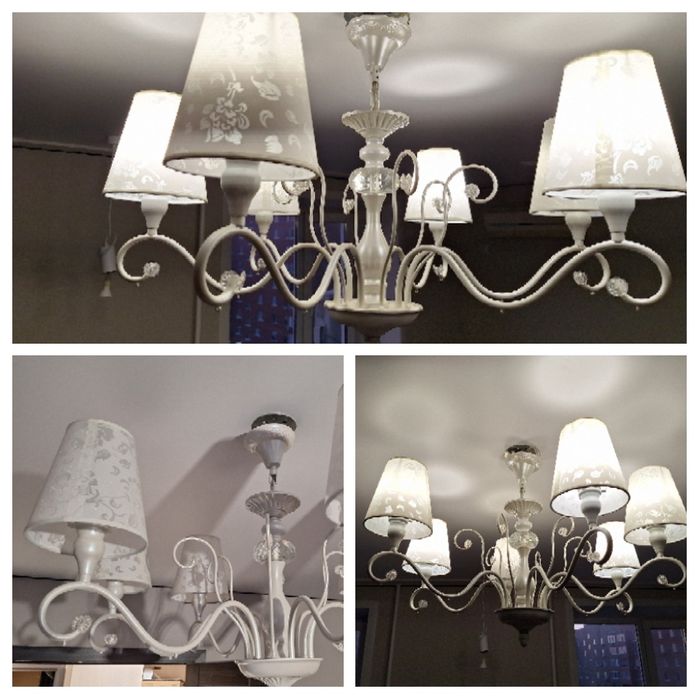 Люстры в зал, спальню, коридор, кухню