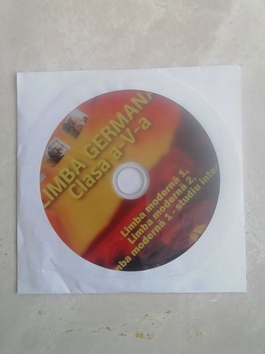 Manual Limba Germana clasa a V-a cu CD