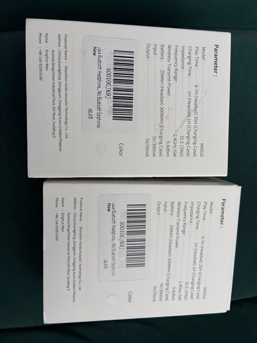 Căști MD016 True Wireless Earbuds