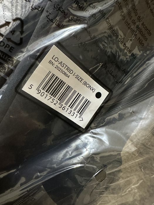 Scoică auto Lionelo Astrid i-Size, Noua