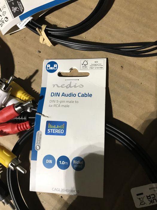 Cablu Audio Nedis Din 5-Pin Tata cu 4RCA Tata