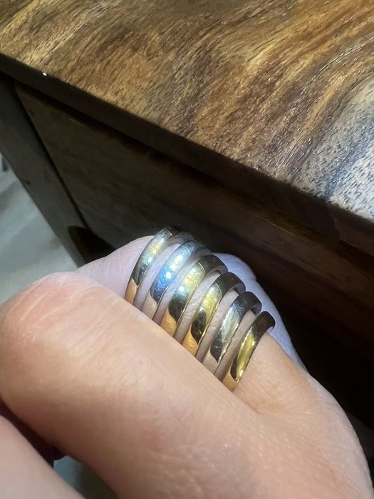 Пръстен два цвята