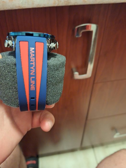 Vand ceas bărbătesc. Curea silicon.