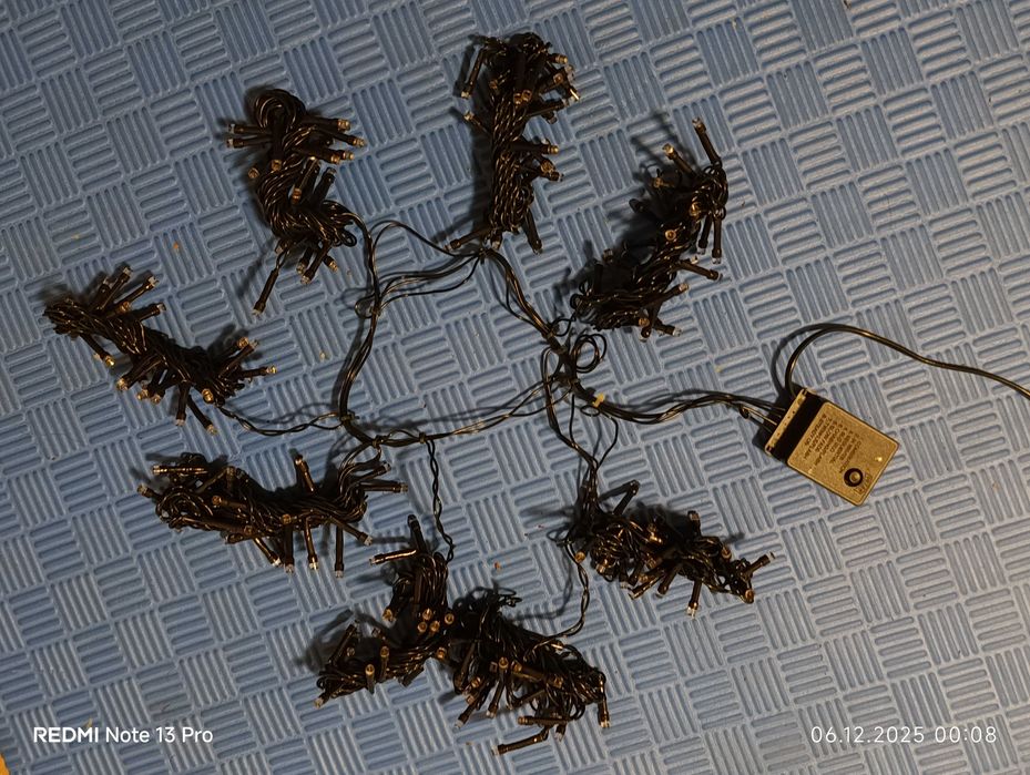 Коледни LED лампички за елха