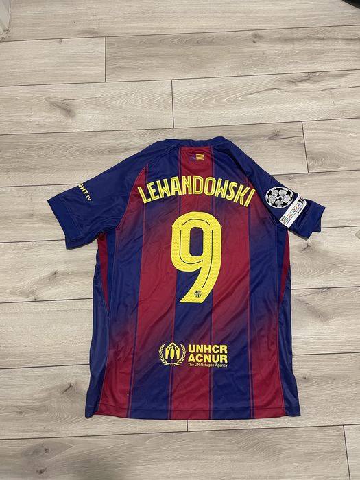 Tricou fotbal Nike x FC Barcelona - Lewandowski #9 2026 UCL