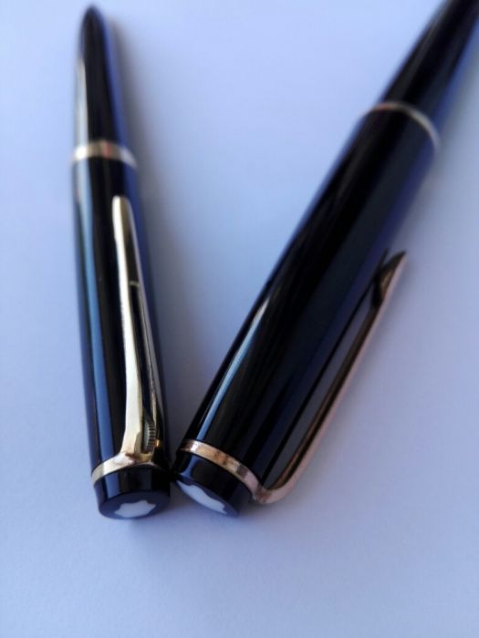 Stilou Montblanc no 32 EF si pix Montblanc no18
